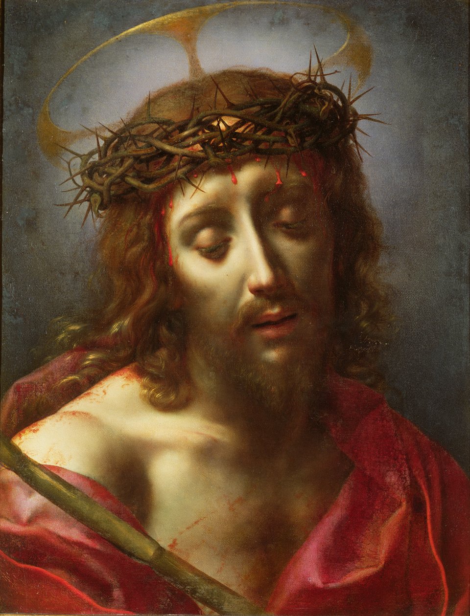 Krisztus, mint a fájdalmak embere alkotó: Carlo Dolci