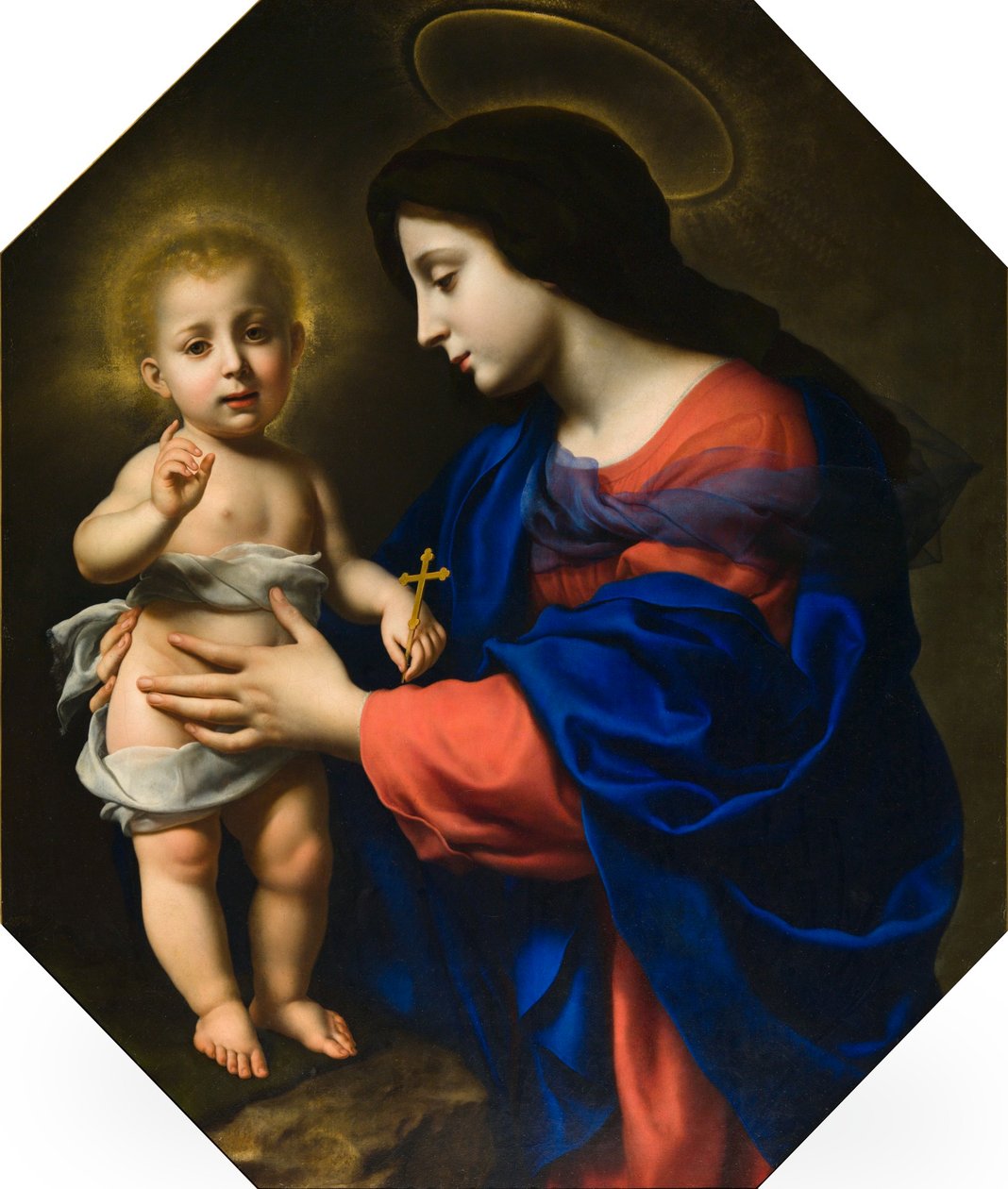 Madonna és gyermeke alkotó: Carlo Dolci