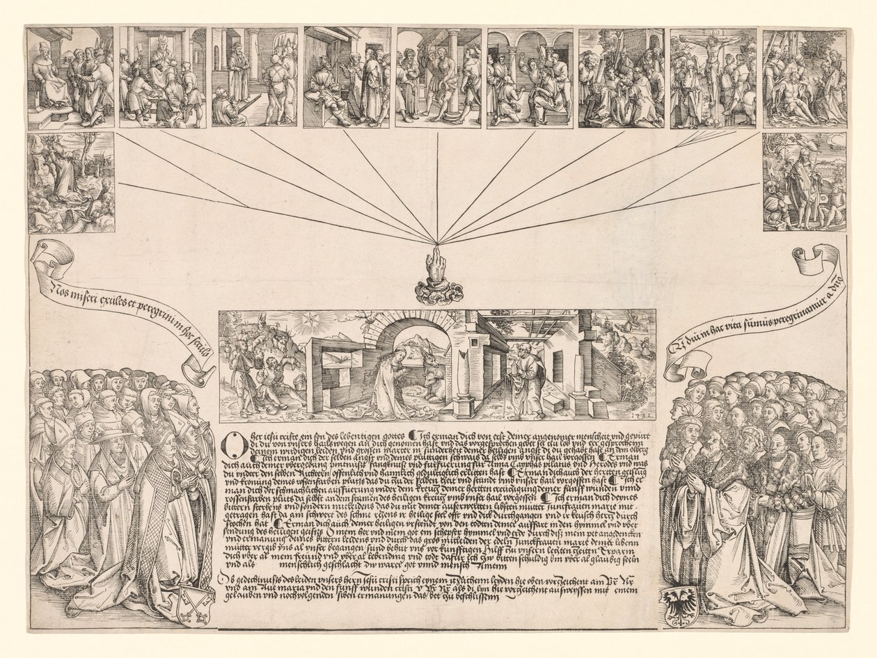 Krisztus születése és szenvedése alkotó: Carlo Dolci