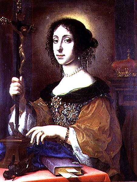 Claudia Felicita, az osztrák I. Lipót feleségének portréja alkotó: Carlo Dolci