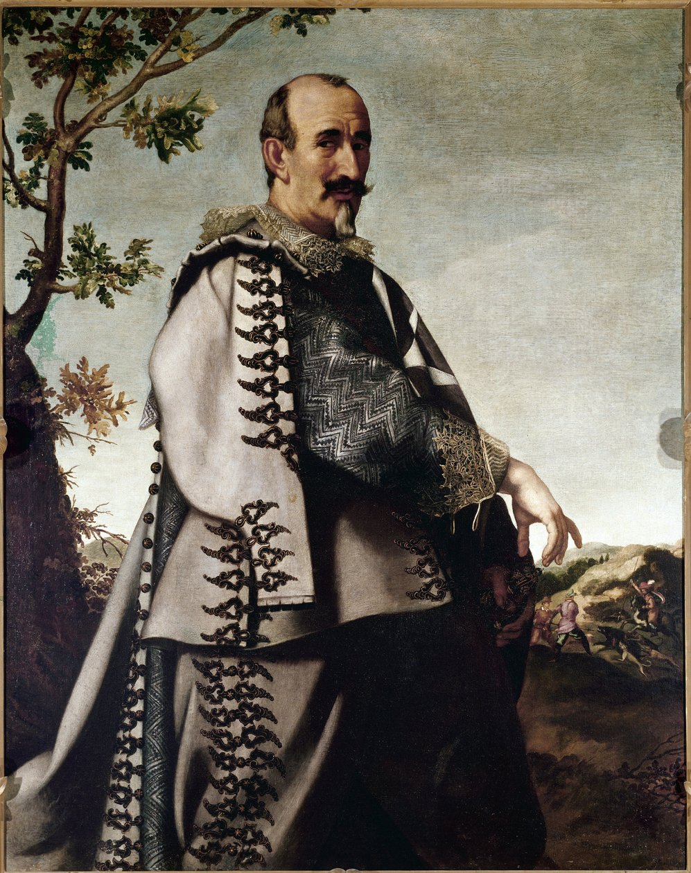 Fra Ainolfo de Bardi, a Jeruzsálemi Lovag lovagjának portréja (olaj, vászon). alkotó: Carlo Dolci