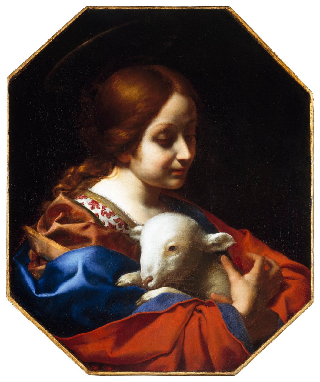 Szent Ágnes alkotó: Carlo Dolci