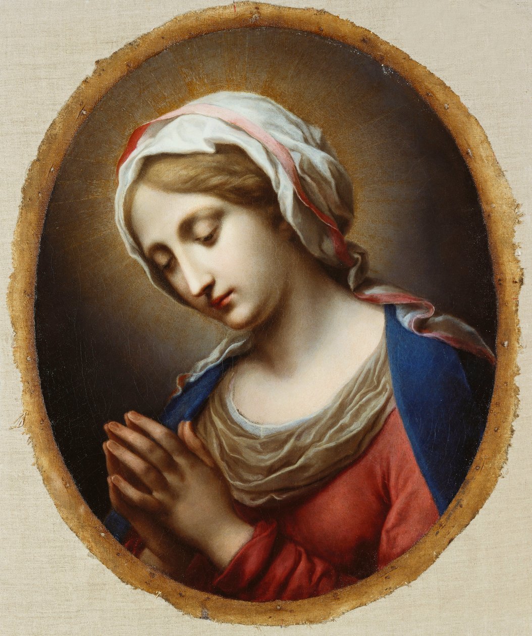 A Szűz Angyali üdvözlet alkotó: Carlo Dolci