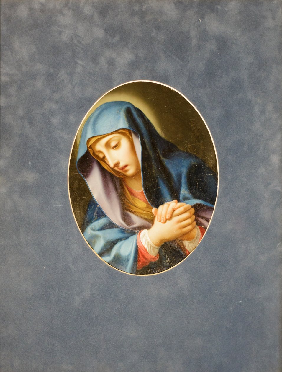 A síró Madonna, Carlo Dolci (olaj, réz) alkotó: Carlo Dolci