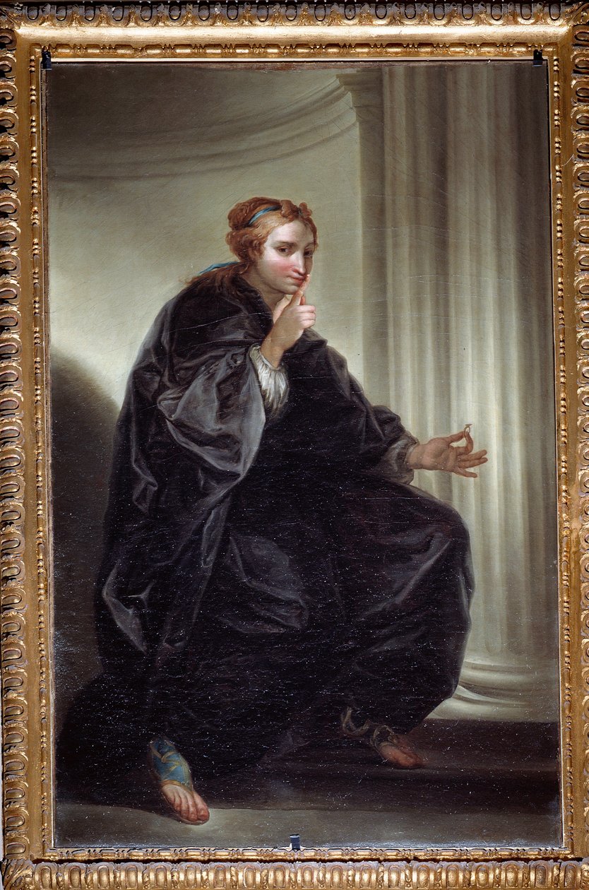 A köztársaság tizenhárom értékének allegóriája: a titok (Festészet, 1783 után) alkotó: Carlo Giuseppe Ratti
