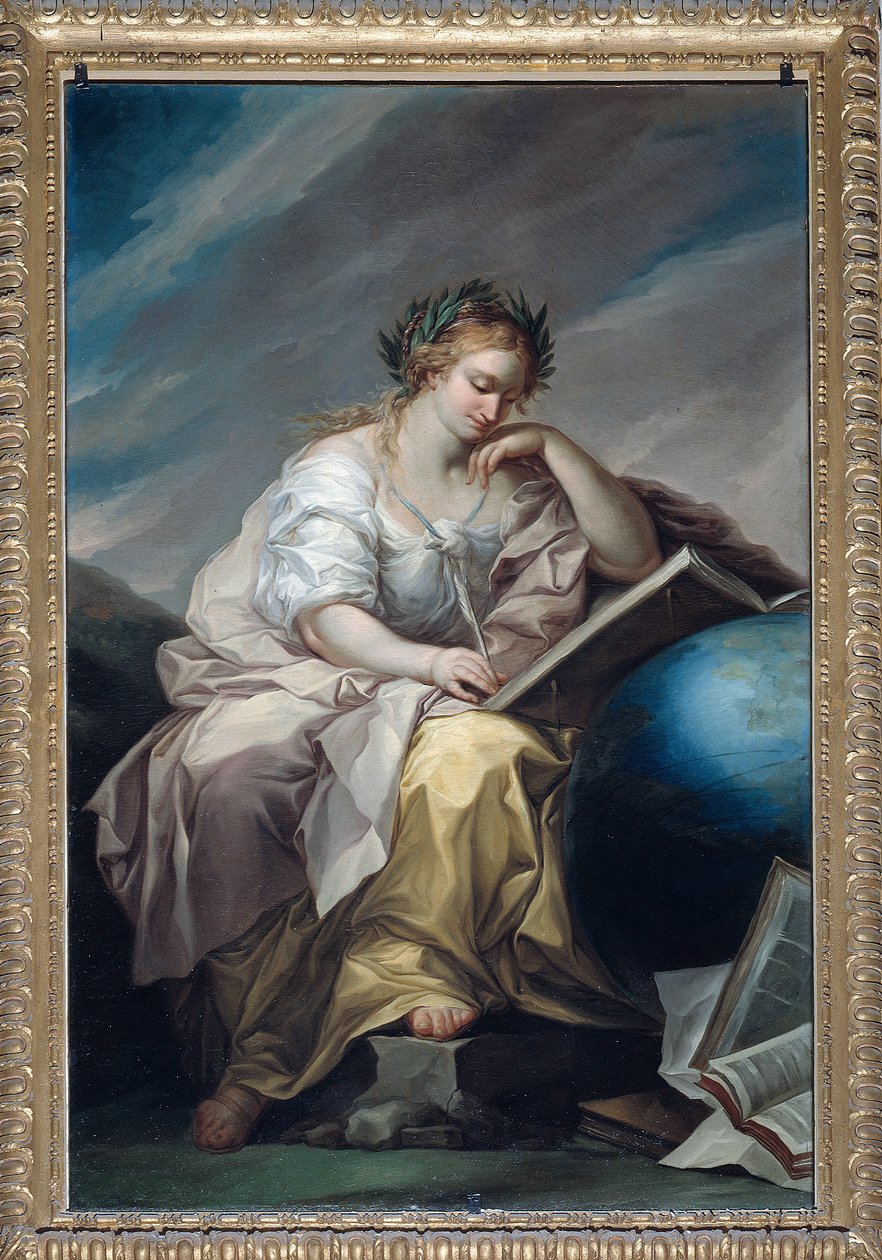 A köztársaság tizenhárom értékének allegóriája: a történet (Festészet, 1783 után) alkotó: Carlo Giuseppe Ratti