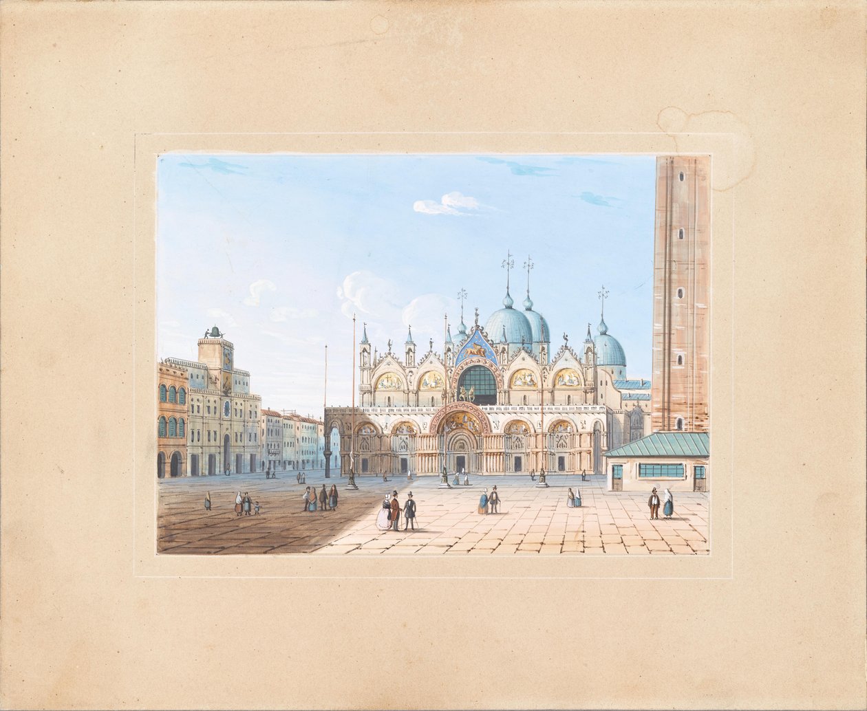 San Marco bazilika a Piazza San Marco térrel alkotó: Carlo Grubacs
