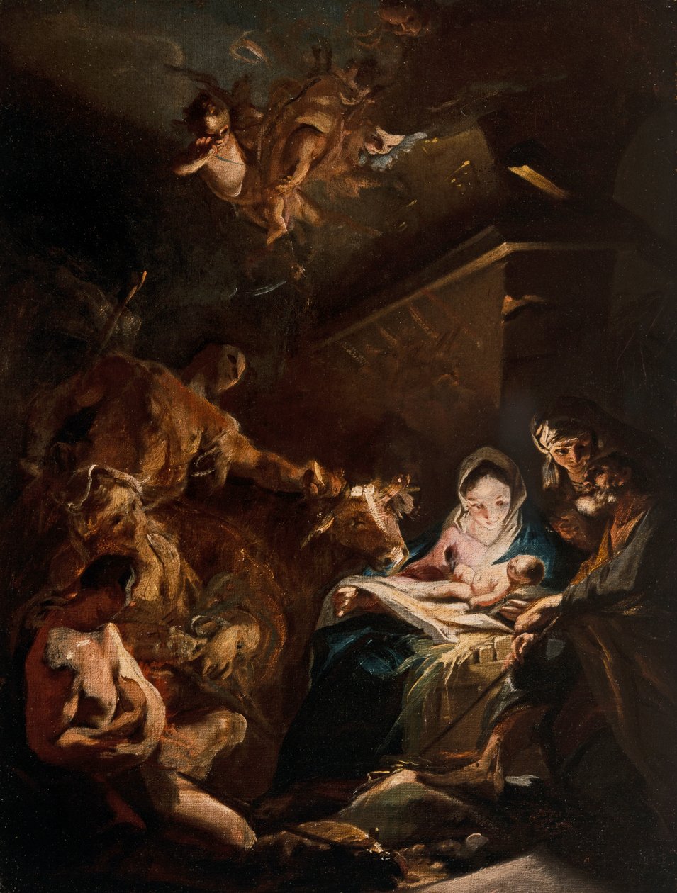 A Pásztorok imádata alkotó: Carlo Innocenzo Carlone
