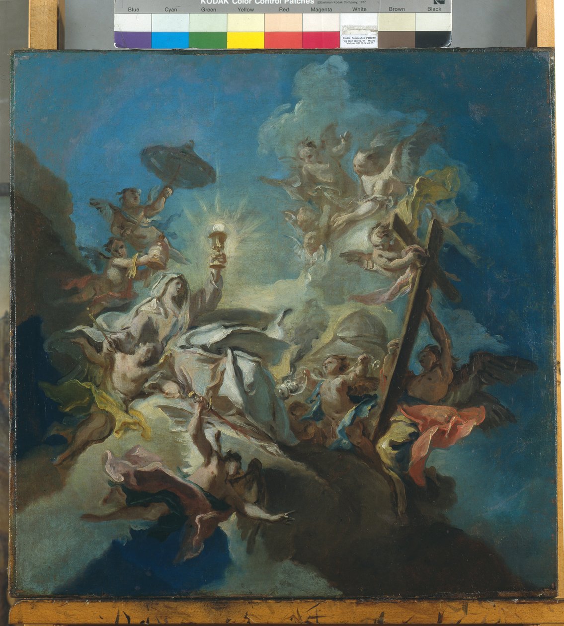 A hit diadala, 1766 körül (olaj, vászon) alkotó: Carlo Innocenzo Carloni