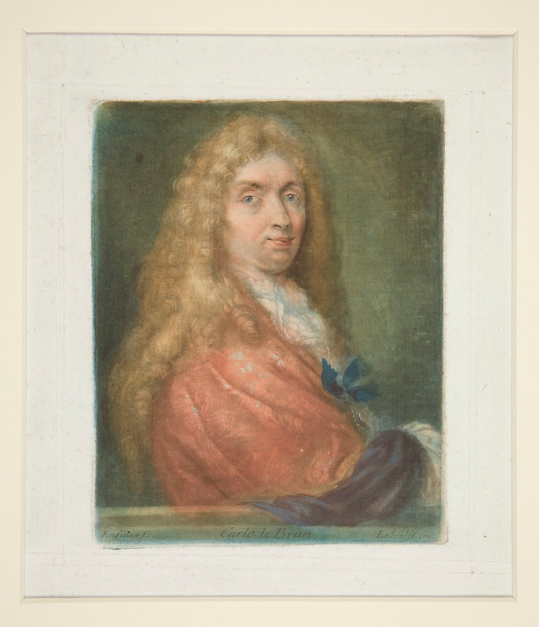 Charles Lebrun, A festők portréiból alkotó: Carlo Lasinio