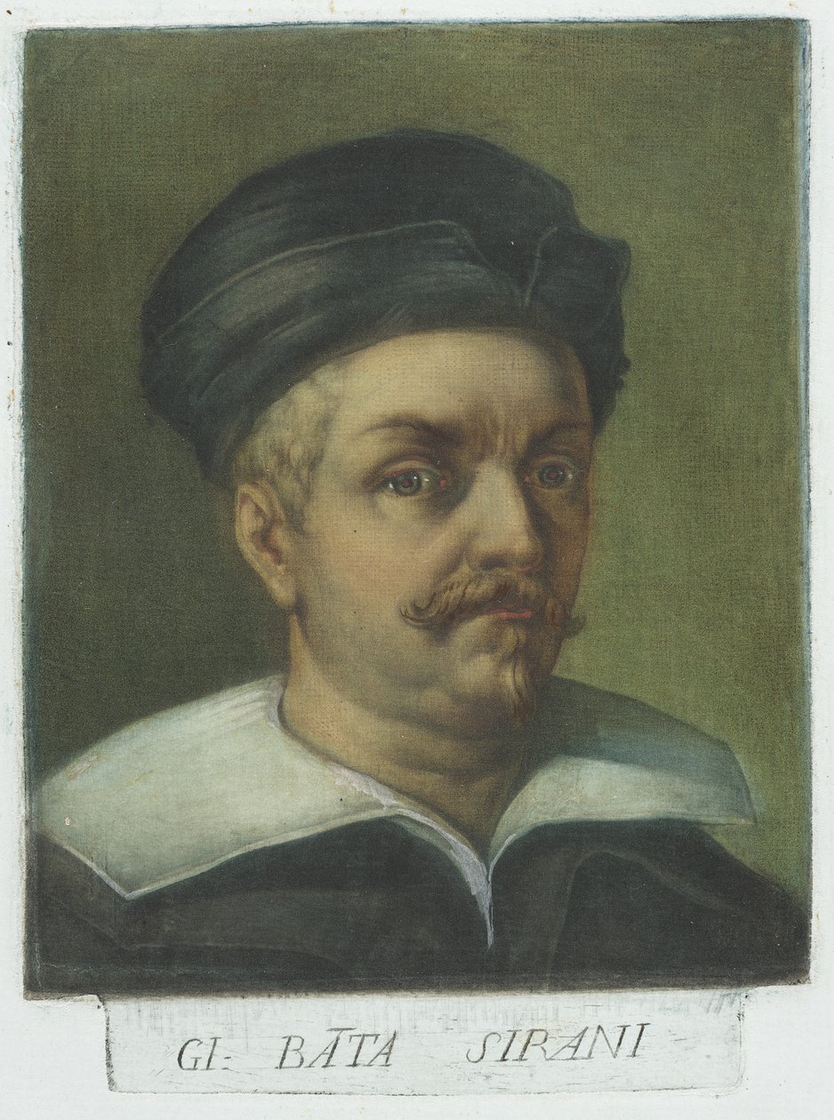 Giovanni Battista Sirani portréja alkotó: Carlo Lasinio