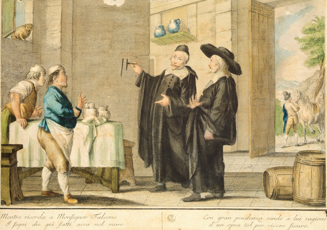 Arlotto pap, Carlo Lasinio (1759-1838), színes metszet alkotó: Carlo Lasinio