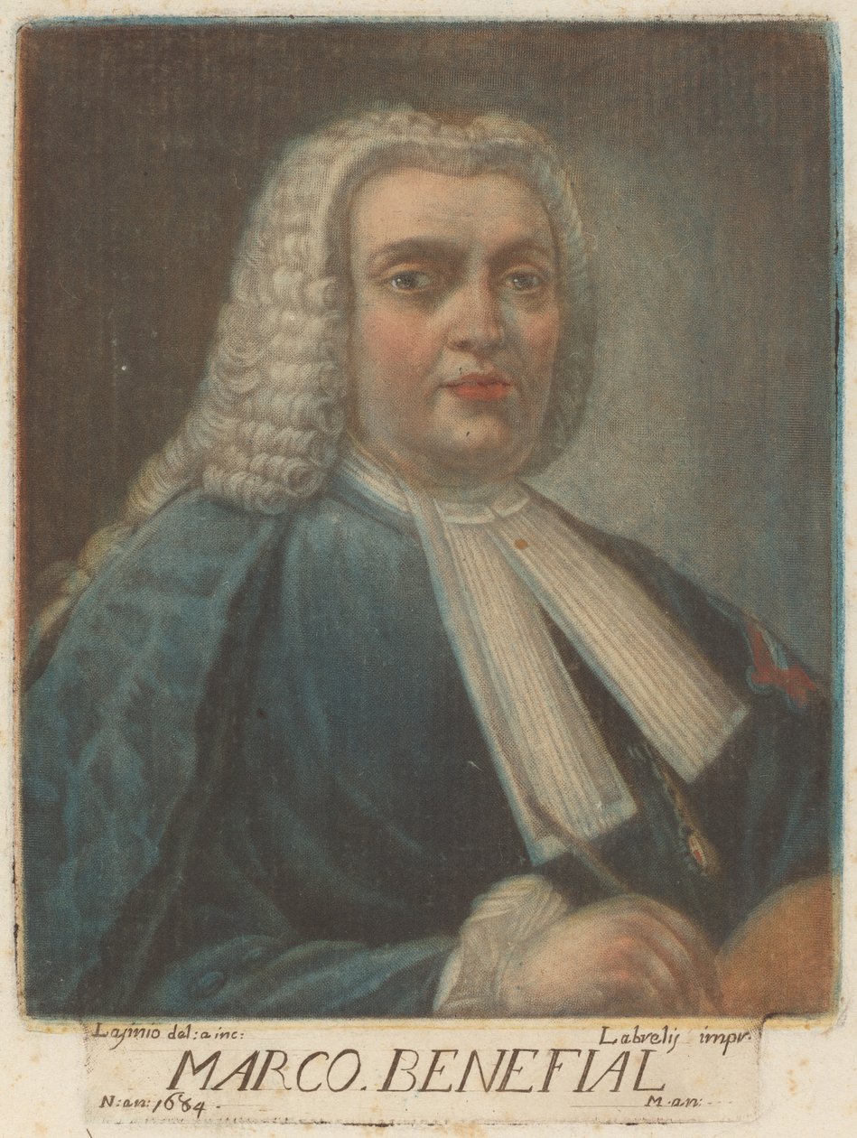 Marco Benefial alkotó: Carlo Lasinio, after Marco Benefial