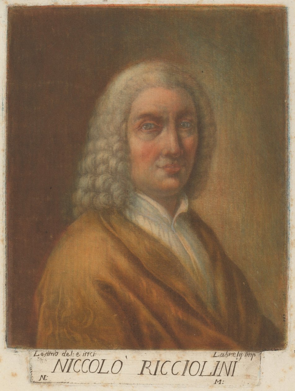 Niccolo Ricciolini alkotó: Carlo Lasinio, after Nicolò Ricciolini