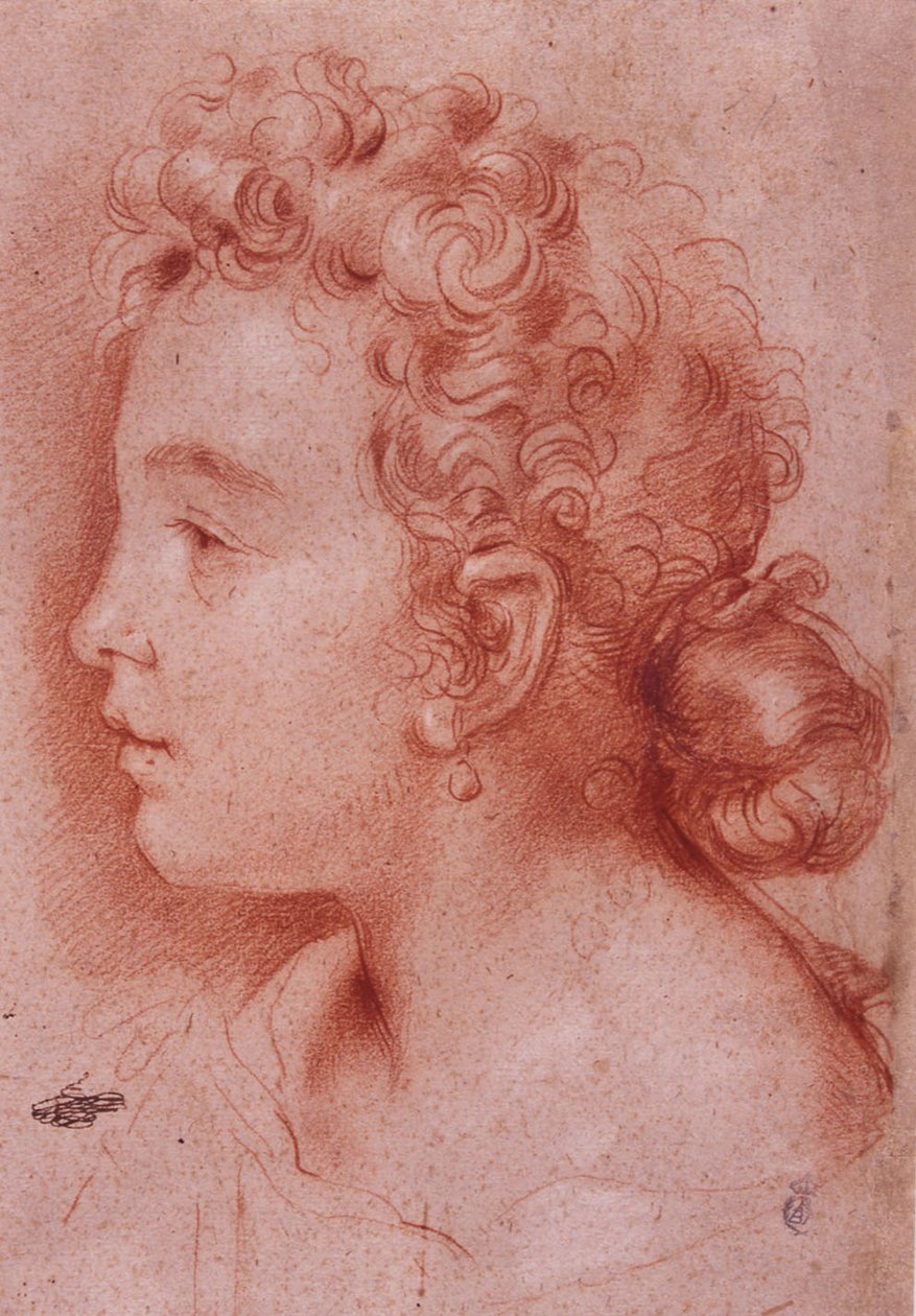 Faustina Maratti portréja alkotó: Carlo Maratta