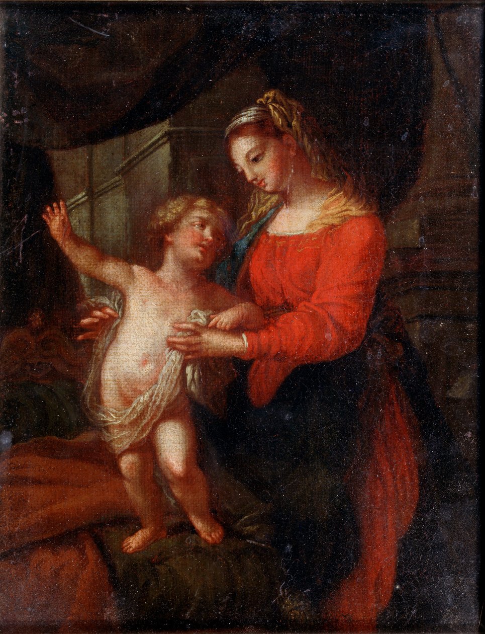 Szűz és Gyermek”. alkotó: Carlo Maratta