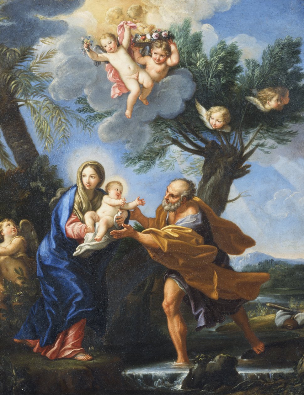Repülés Egyiptomba alkotó: Carlo Maratta or Maratti