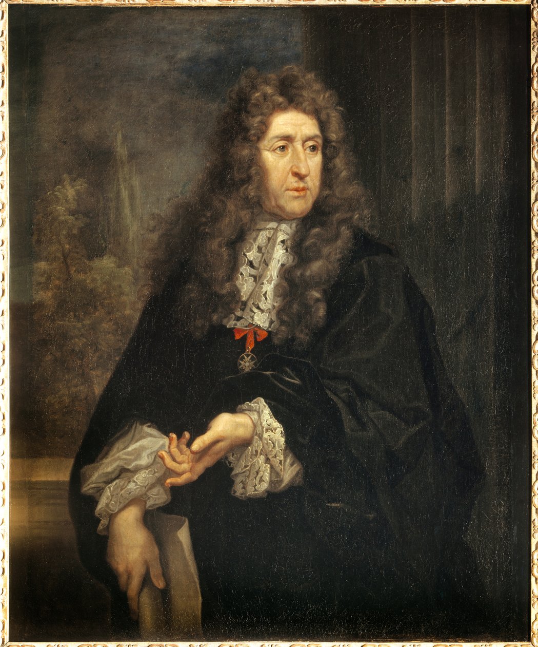 Andre Le Notre (Lenotre) (1613-1700) portréja, a király kertjének tervezője Carlo Maratta (1625-1713) festménye 17. század V. 1,12x0,85 m alkotó: Carlo Maratta or Maratti