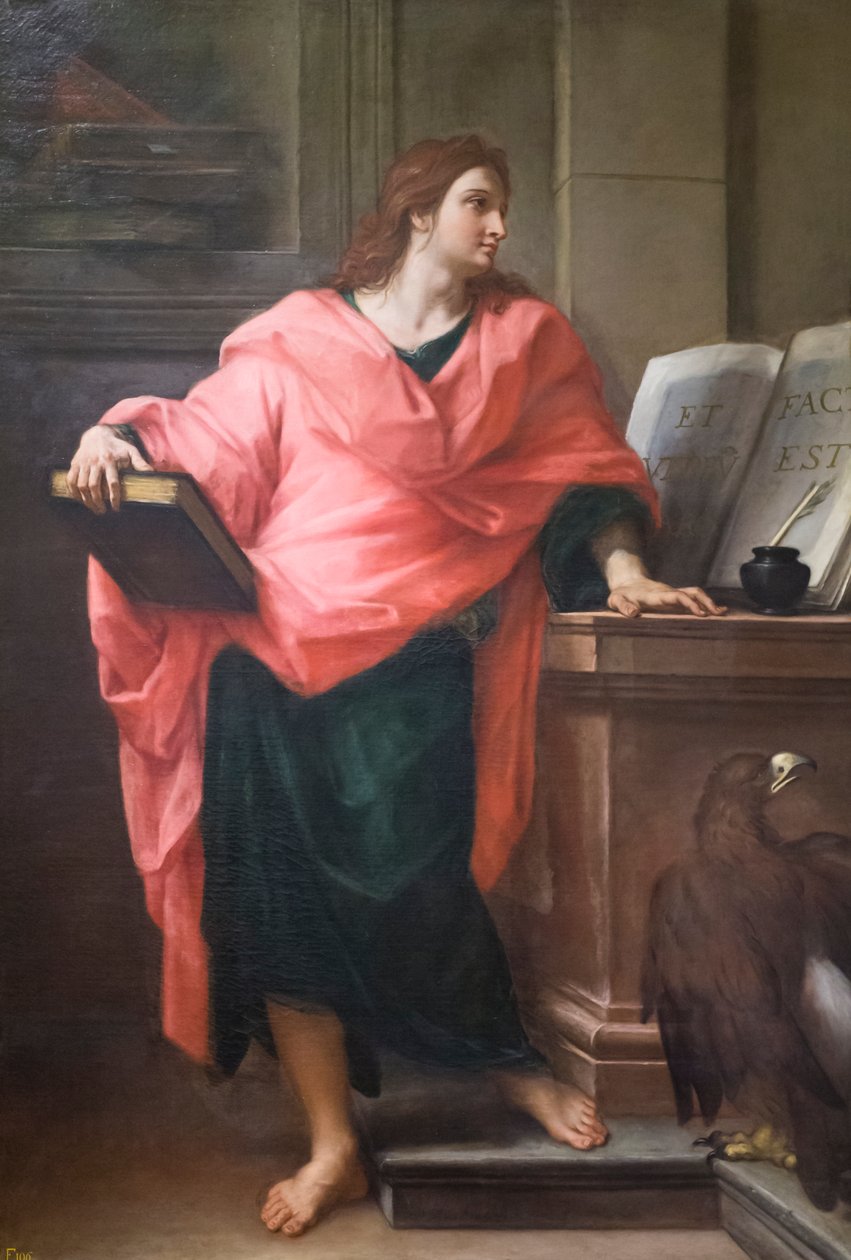 Szent János evangélista alkotó: Carlo Maratta or Maratti