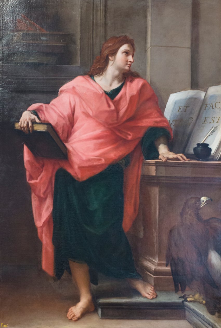 Szent János evangélista alkotó: Carlo Maratta or Maratti