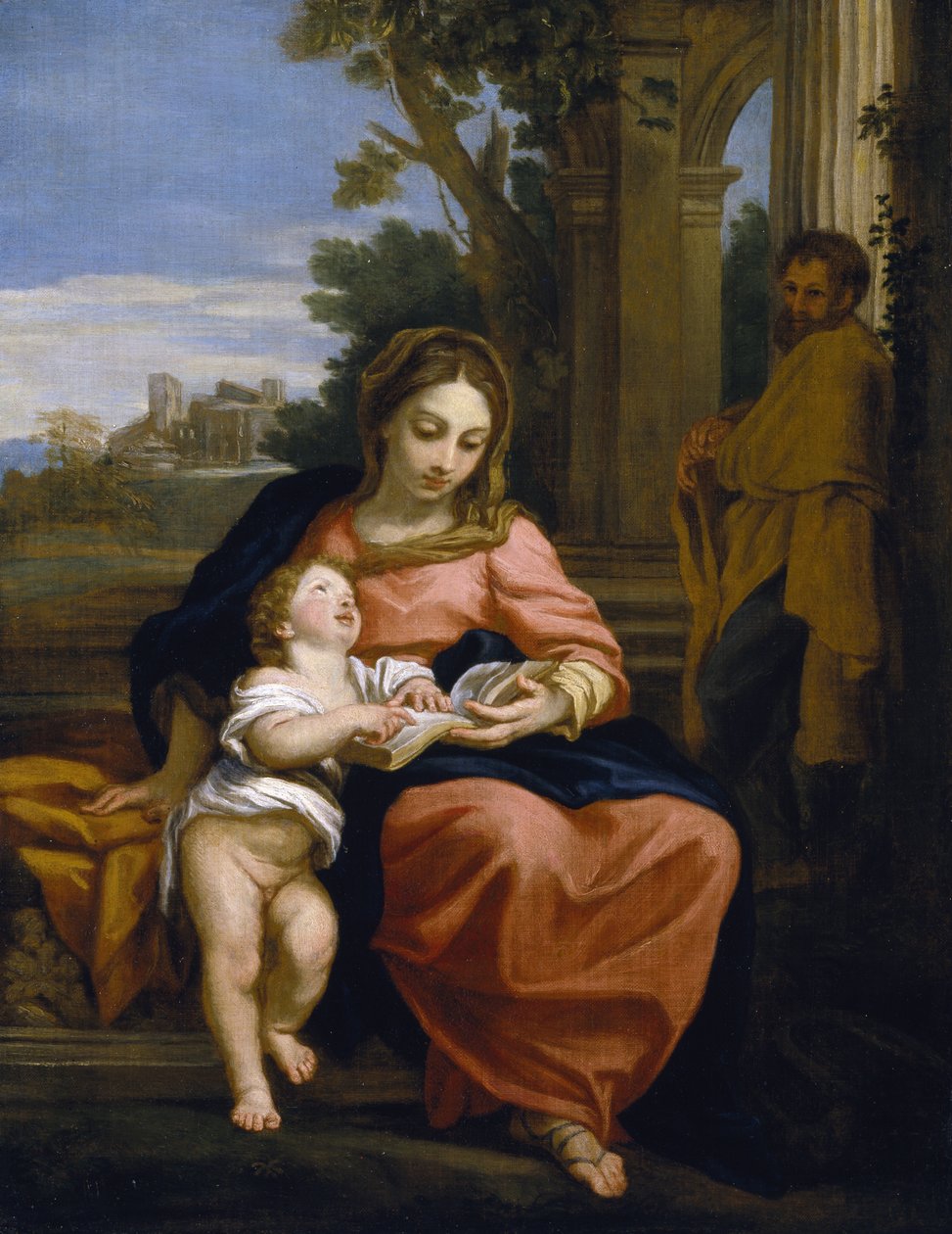 A Szent Család, 1700-1715 körül (olaj, vászon) alkotó: Carlo Maratta or Maratti