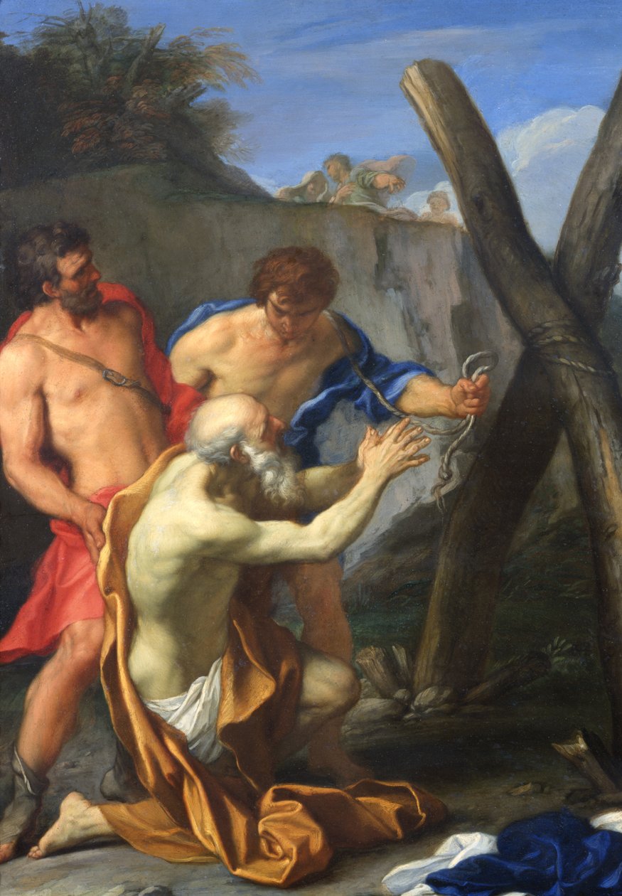 Szent András mártíromsága alkotó: Carlo Maratta or Maratti