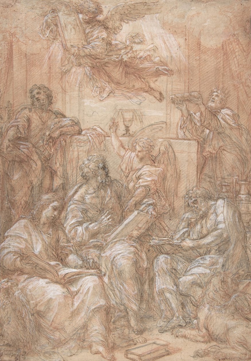 A régi és új felosztás allegóriája, 1700-1708. alkotó: Carlo Maratti