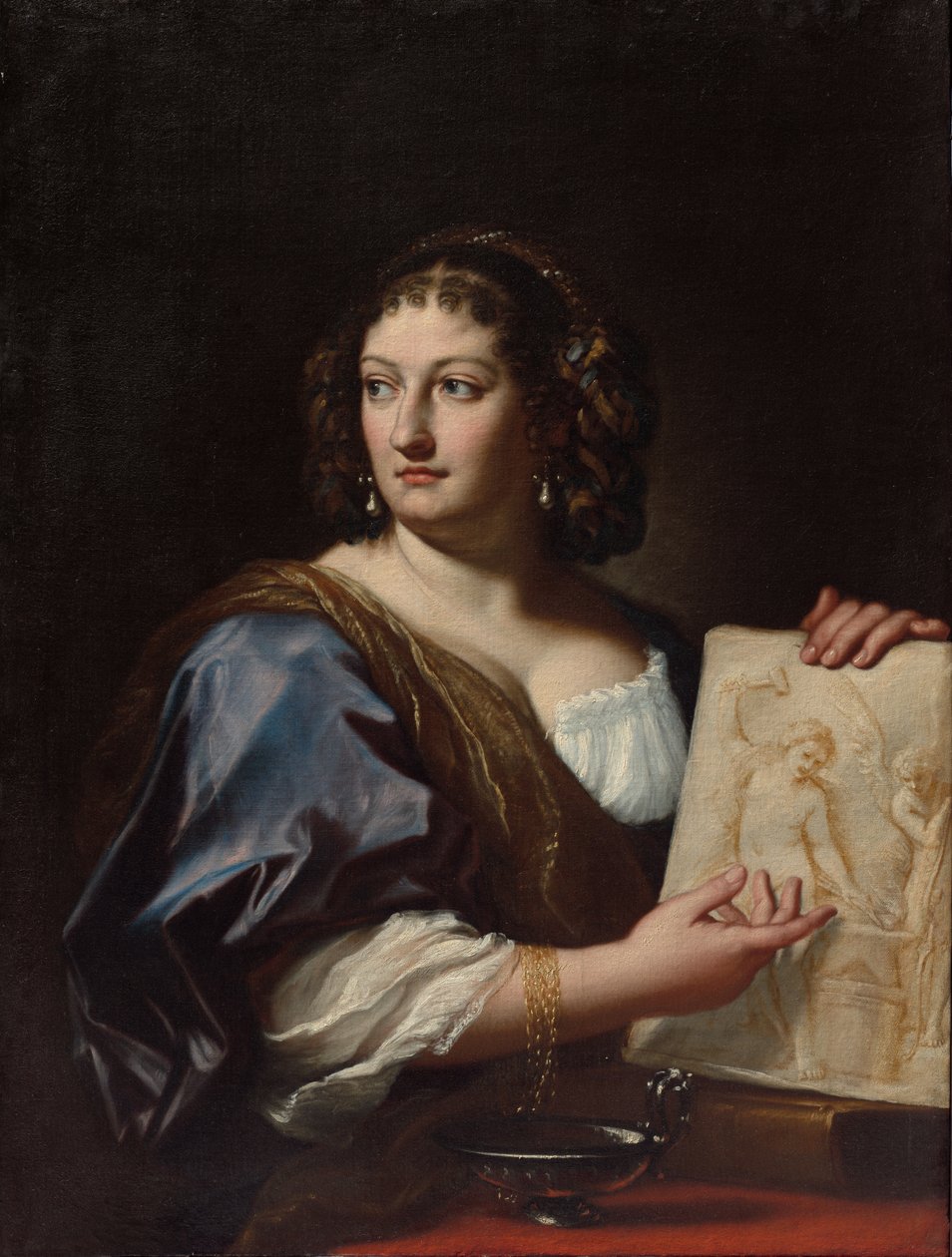 Francesca Gommi Maratti portréja, 1701 körül (olaj, vászon) alkotó: Carlo Maratti