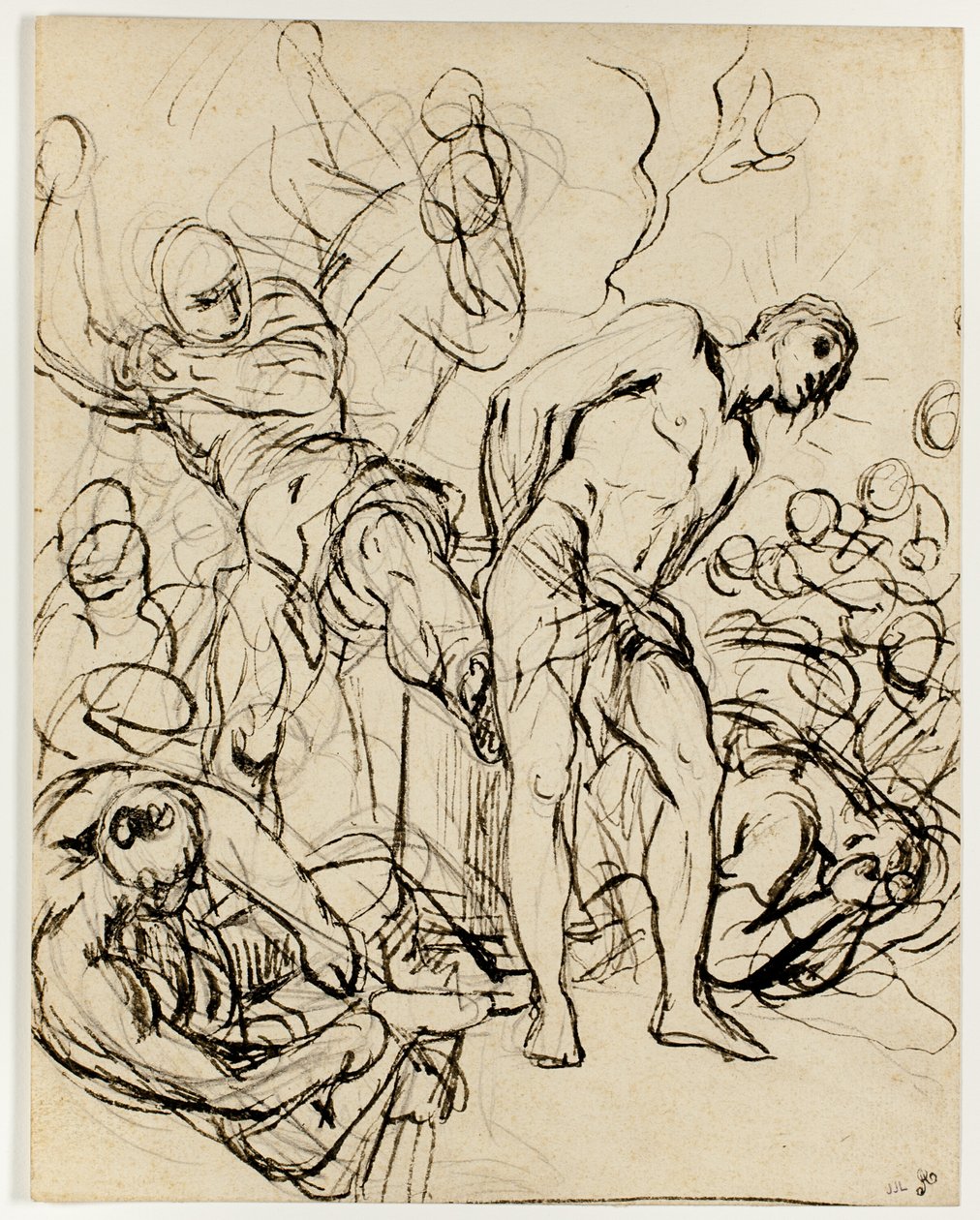 Krisztus korbácsolása alkotó: Carlo Maratti