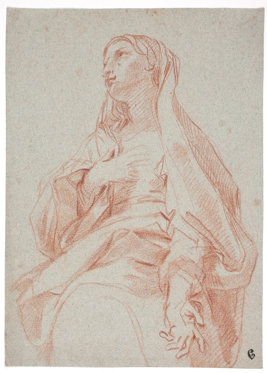 A Madonna közbenjáró gesztust tesz alkotó: Carlo Maratti