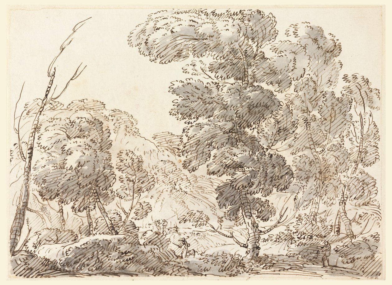 Rajz, Út egy hegyvidéki országban, 1770-1786 alkotó: Carlo Marchionni