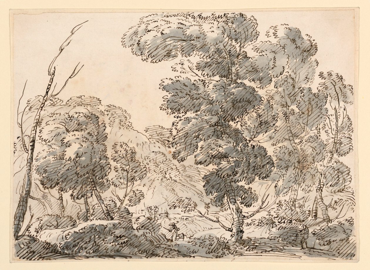 Rajz, Út egy hegyvidéki országban, 1770-1786 alkotó: Carlo Marchionni