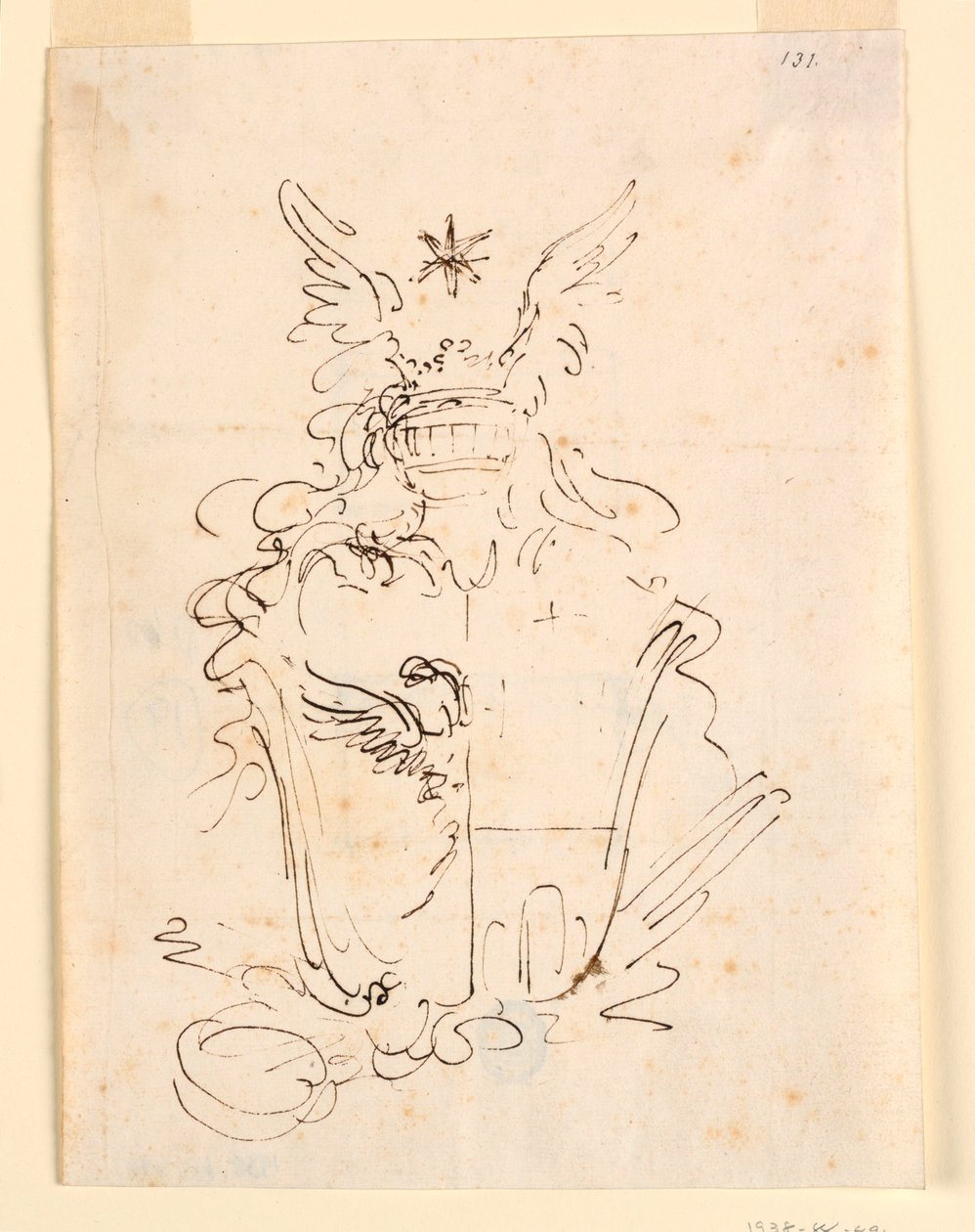 Vázlat a címerhez alkotó: Carlo Marchionni