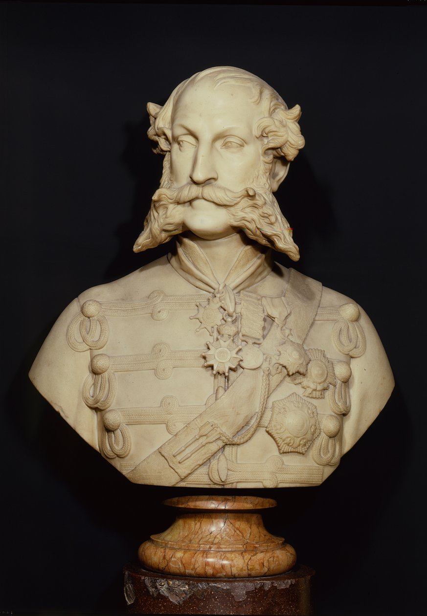 Cardigan grófja (1797-1868) (márvány) alkotó: Carlo Marochetti