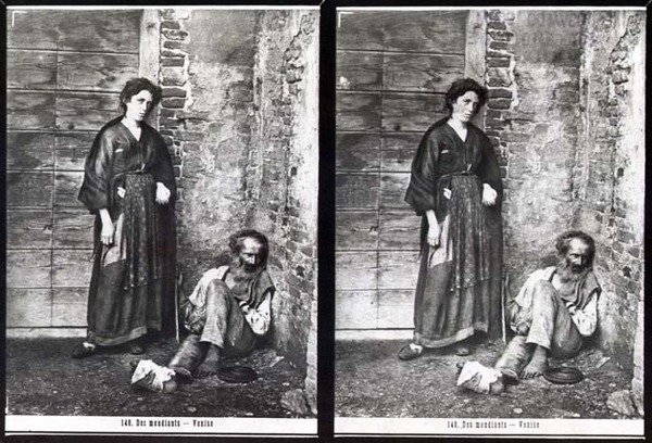 Két koldus, Velence alkotó: Carlo Naya