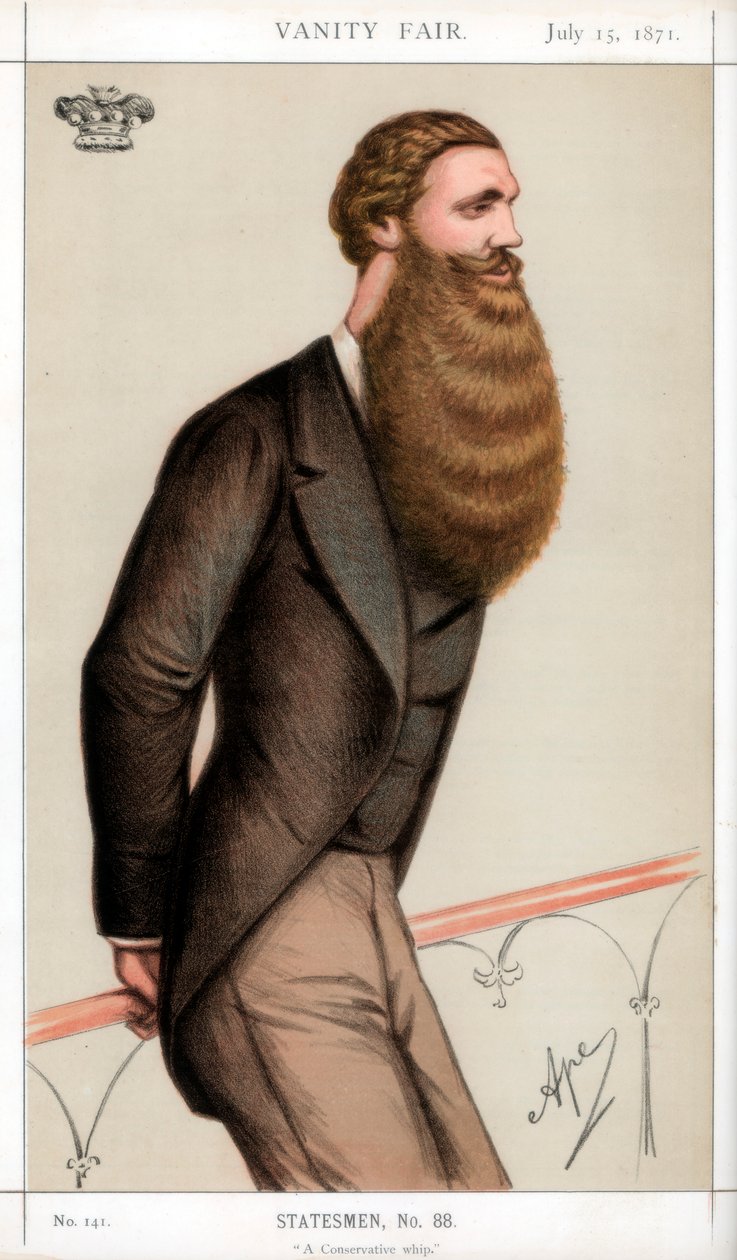 Egy konzervatív korbács, 1871 alkotó: Carlo Pellegrini