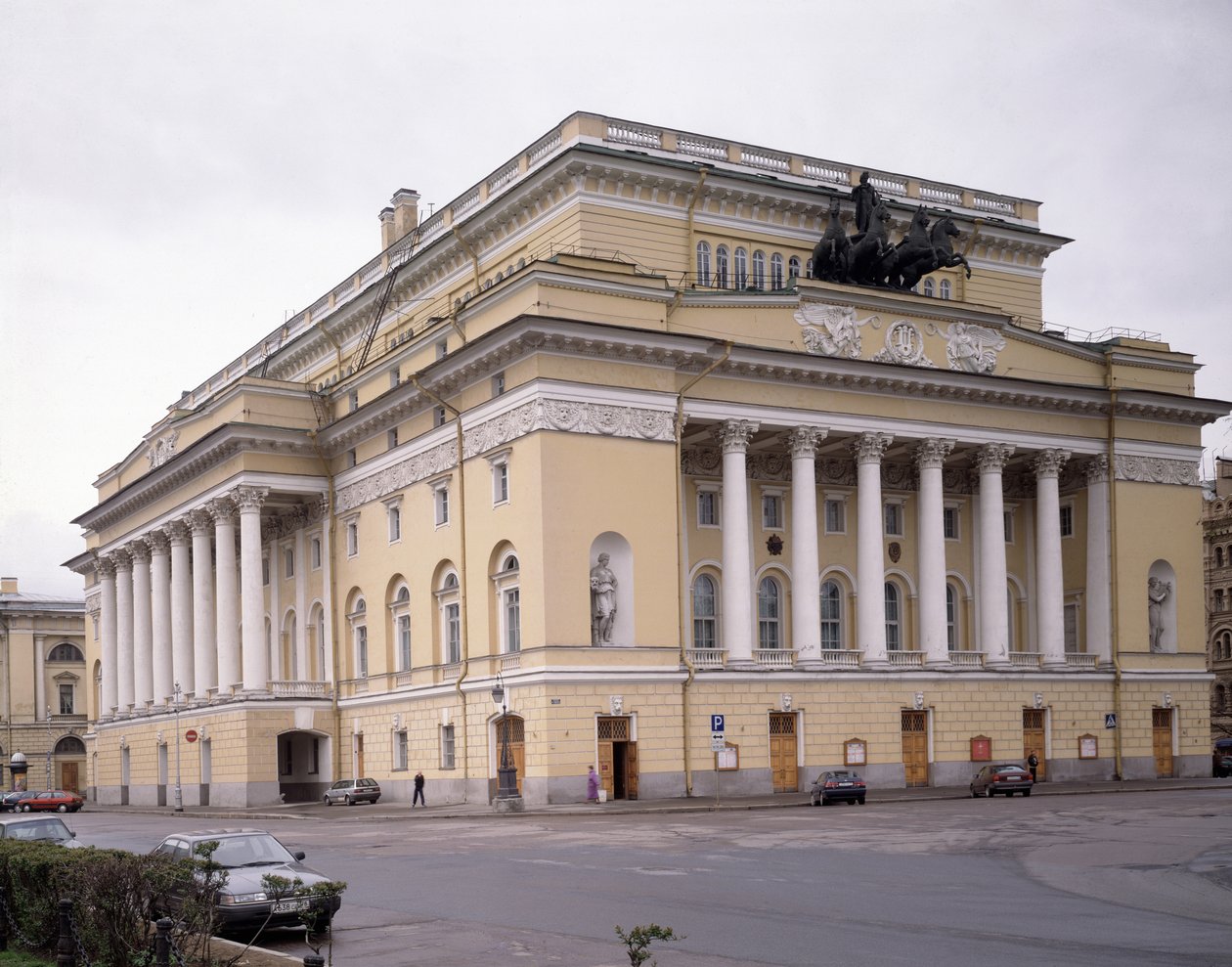 Alexandrinsky Színház Szentpéterváron, 1828-1832 alkotó: Carlo Rossi