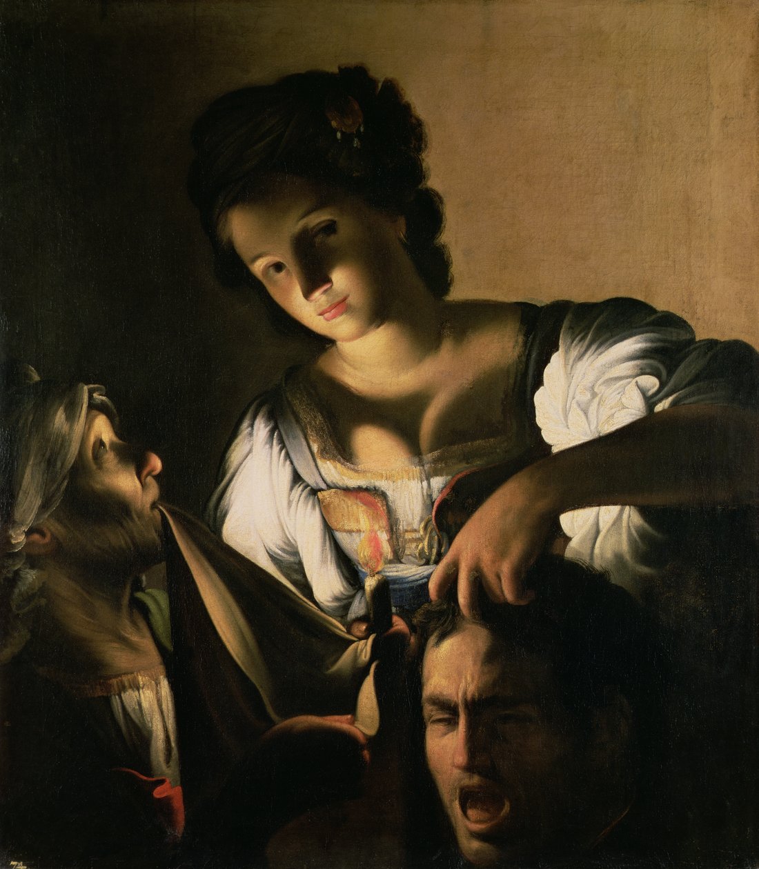 Judit Holofernész fejével, 1615 alkotó: Carlo Saraceni