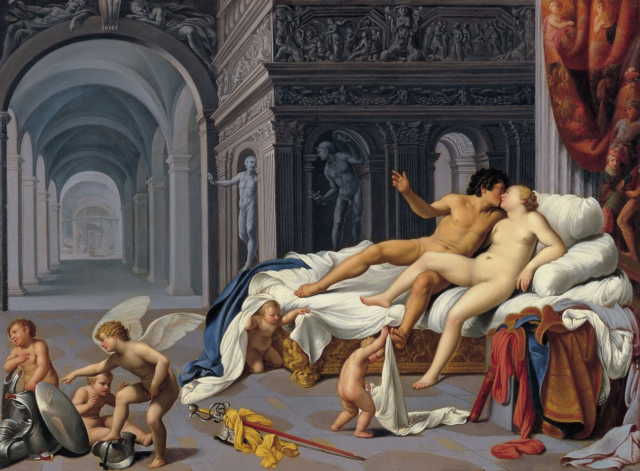 Vénusz és Mars alkotó: Carlo Saraceni