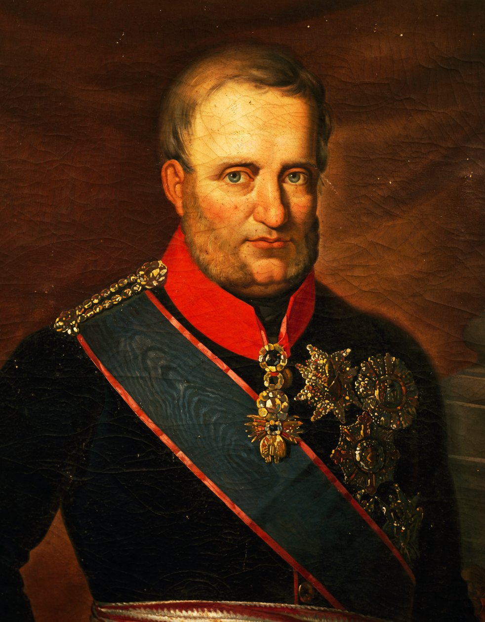 I. Ferenc két szicíliai portréja (olaj, vászon) alkotó: Carlo de Falco