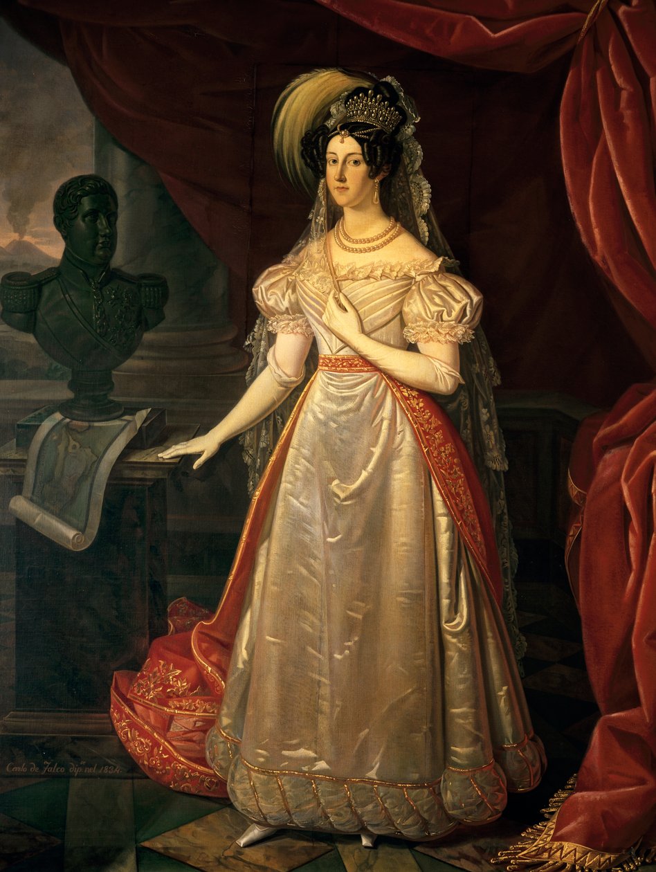 Savoyai Maria Cristina portréja (Cagliari alkotó: Carlo de Falco