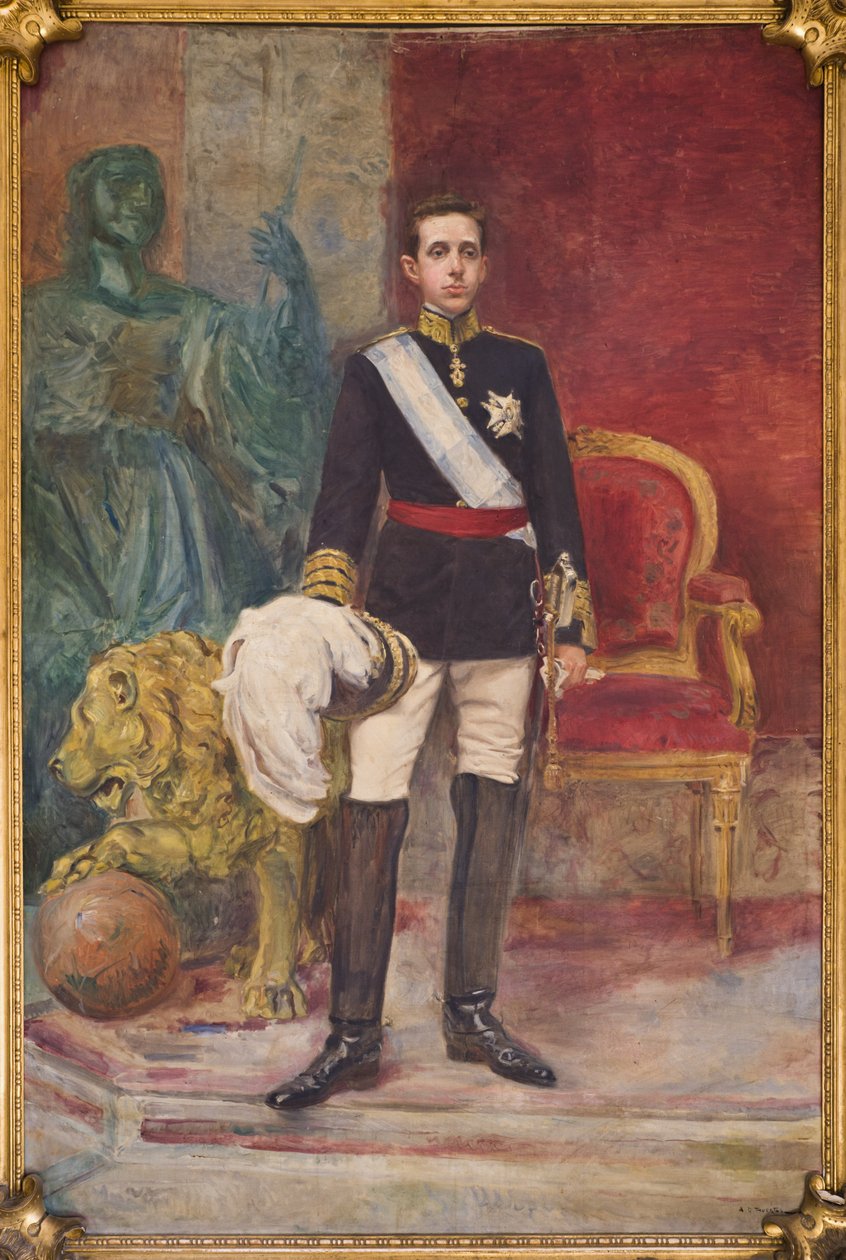 Alfonz király őfelsége XIII alkotó: Carlos Angel Diaz Huertas
