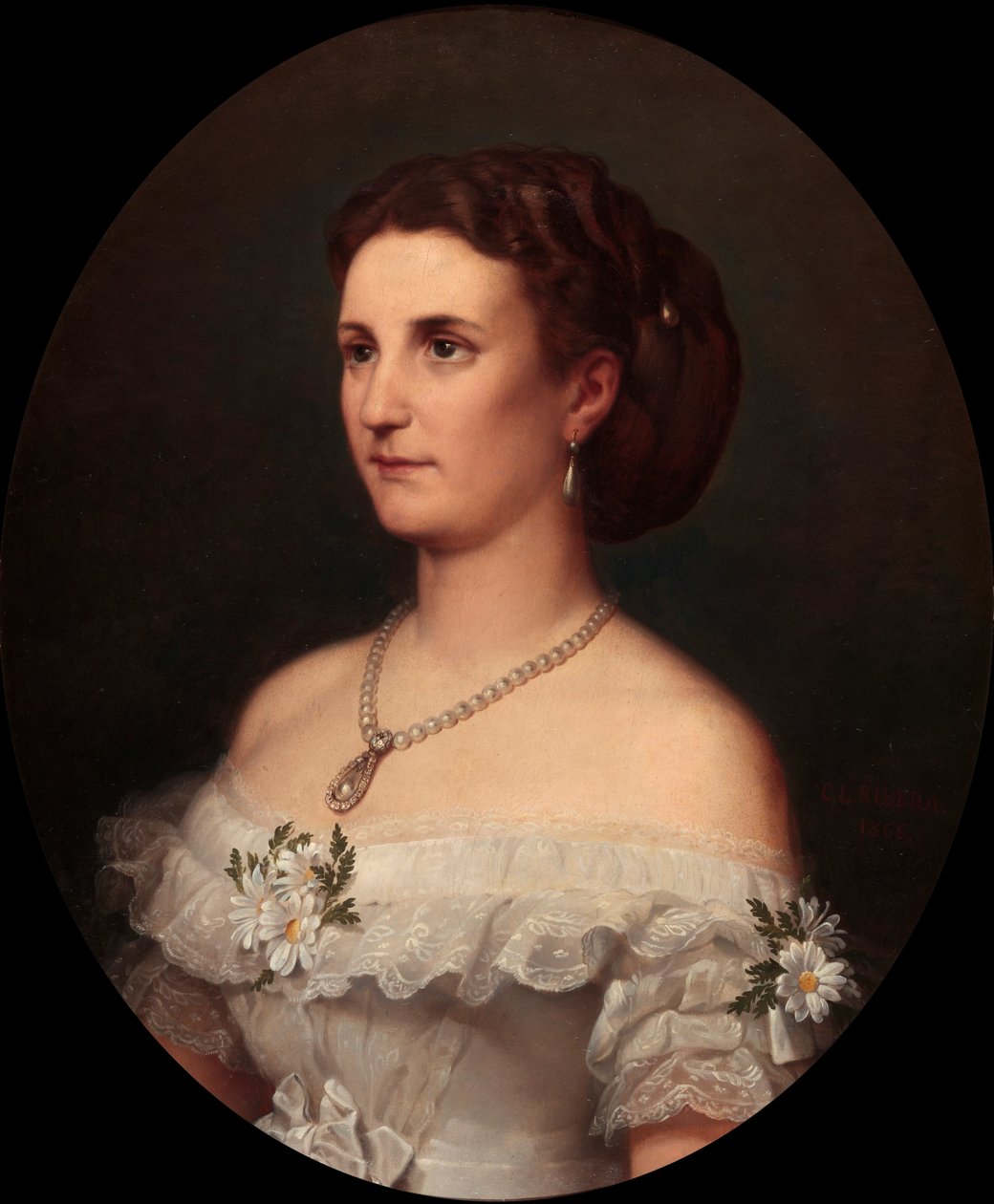 María Leonor de Salm-Salm, Osuna hercegnője alkotó: Carlos Luis de Ribera y Fieve