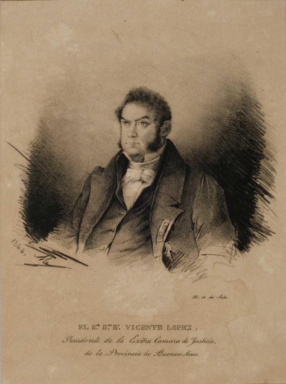 Doctor Vicente López ("Portrék" sorozat) - Carlos Morel alkotó: Carlos Morel