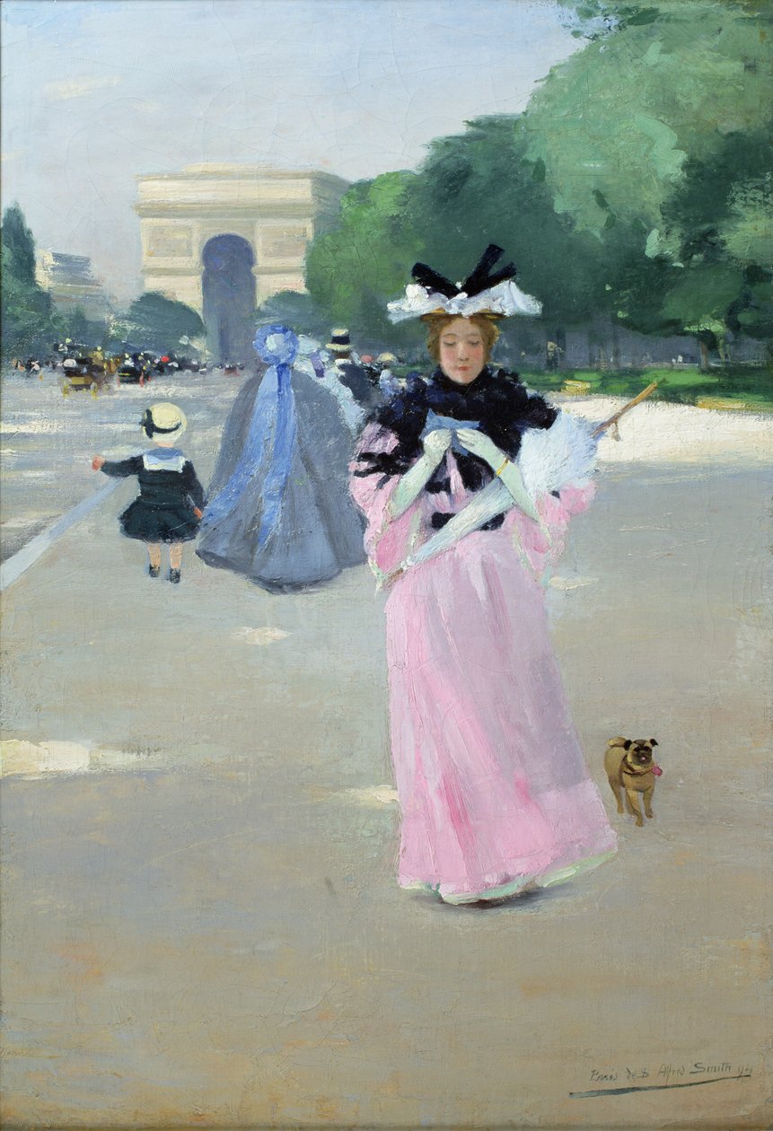 Bois de Boulogne sugárút alkotó: Carlton Alfred Smith