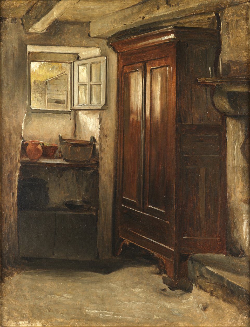 Tanulmány (olaj, vászon) alkotó: Carlton Alfred Smith
