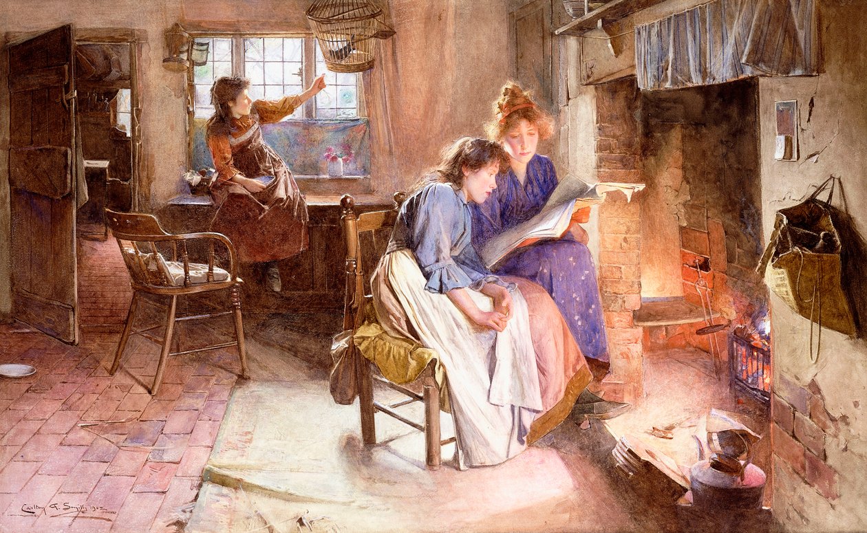 A három nővér alkotó: Carlton Alfred Smith