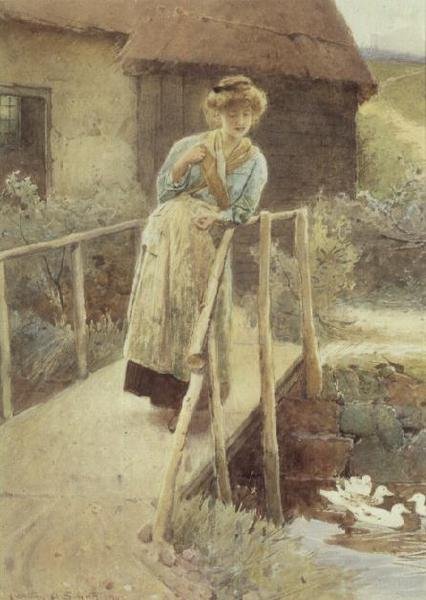 Nézni a kacsákat alkotó: Carlton Alfred Smith