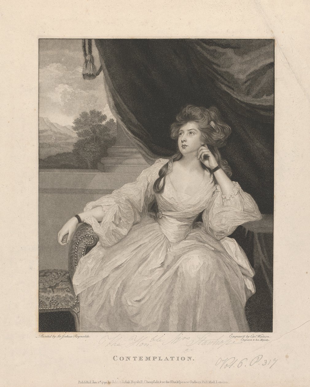 Elmélkedés alkotó: Caroline Watson