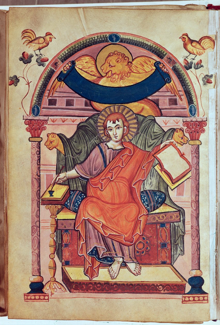 Cod.22 Szent Márk, az adai kéziratból alkotó: Carolingian School